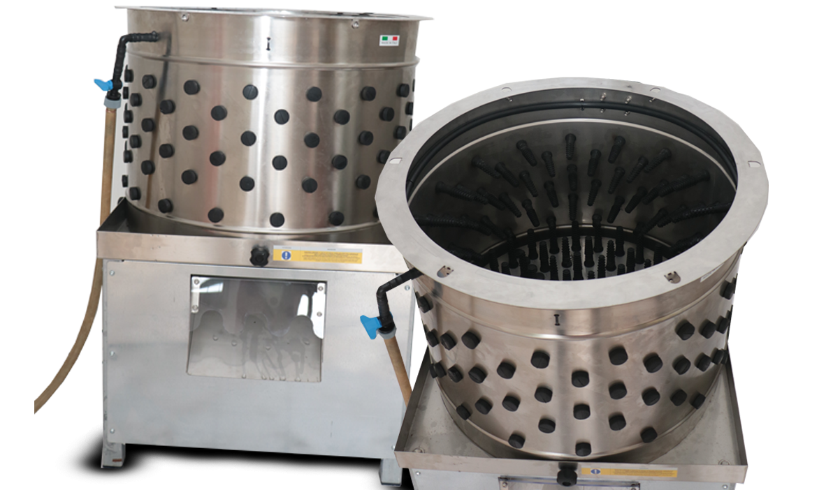 Plumeuse Rotative à voie Humide