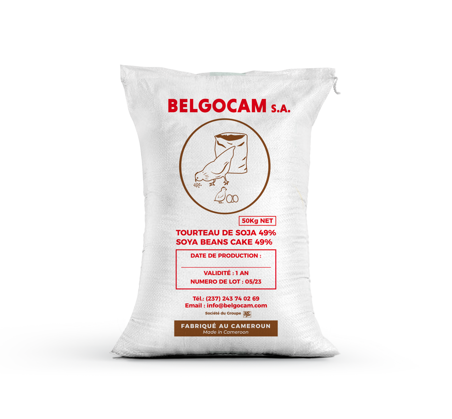 TOURTEAU DE SOJA 50kg