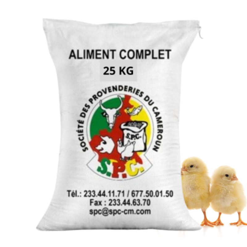 BM2 Aliment  croissance  poulets de chaire de 15 à 30 jours (Granulés) en sac de 25kg