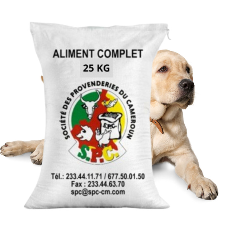 Aliment Chien CN1 en sac de 25Kg (farine)